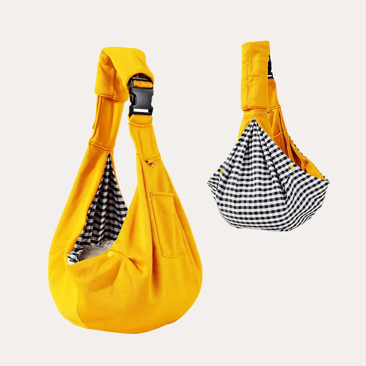 Reversible Dog Carrier Sling Bag with Storage Pocket – Paw Pal Collection  |  Owleys Partnership