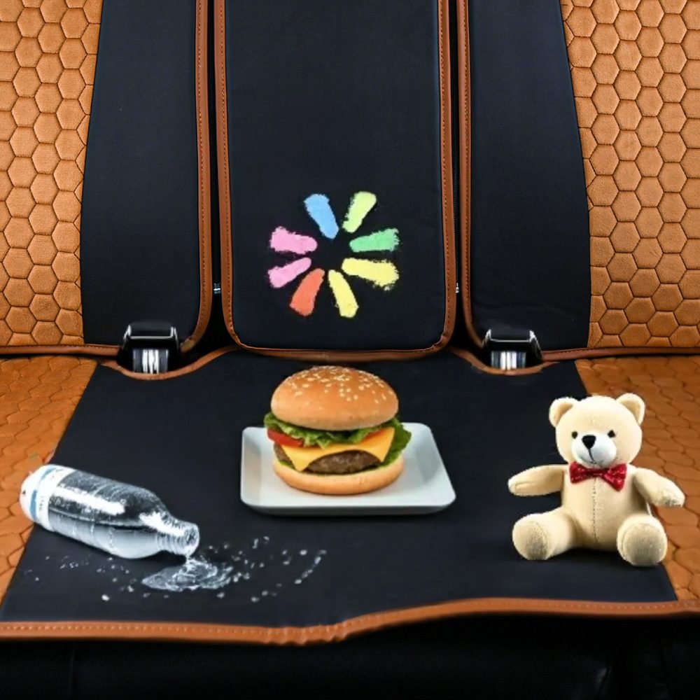 Tan Hexy Seat Cover Set 3 Description