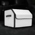 Car Trunk Organizer  |  21.6 in  – White “Hexy” by Owleys - View 1