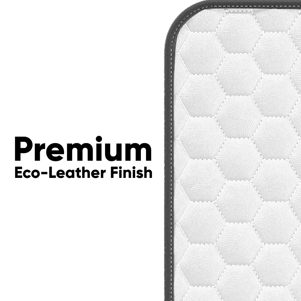 Car Trunk Organizer  |  21.6 in  – White “Hexy” by Owleys - View 2