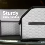 Car Trunk Organizer  |  21.6 in  – White “Hexy” by Owleys - View 6