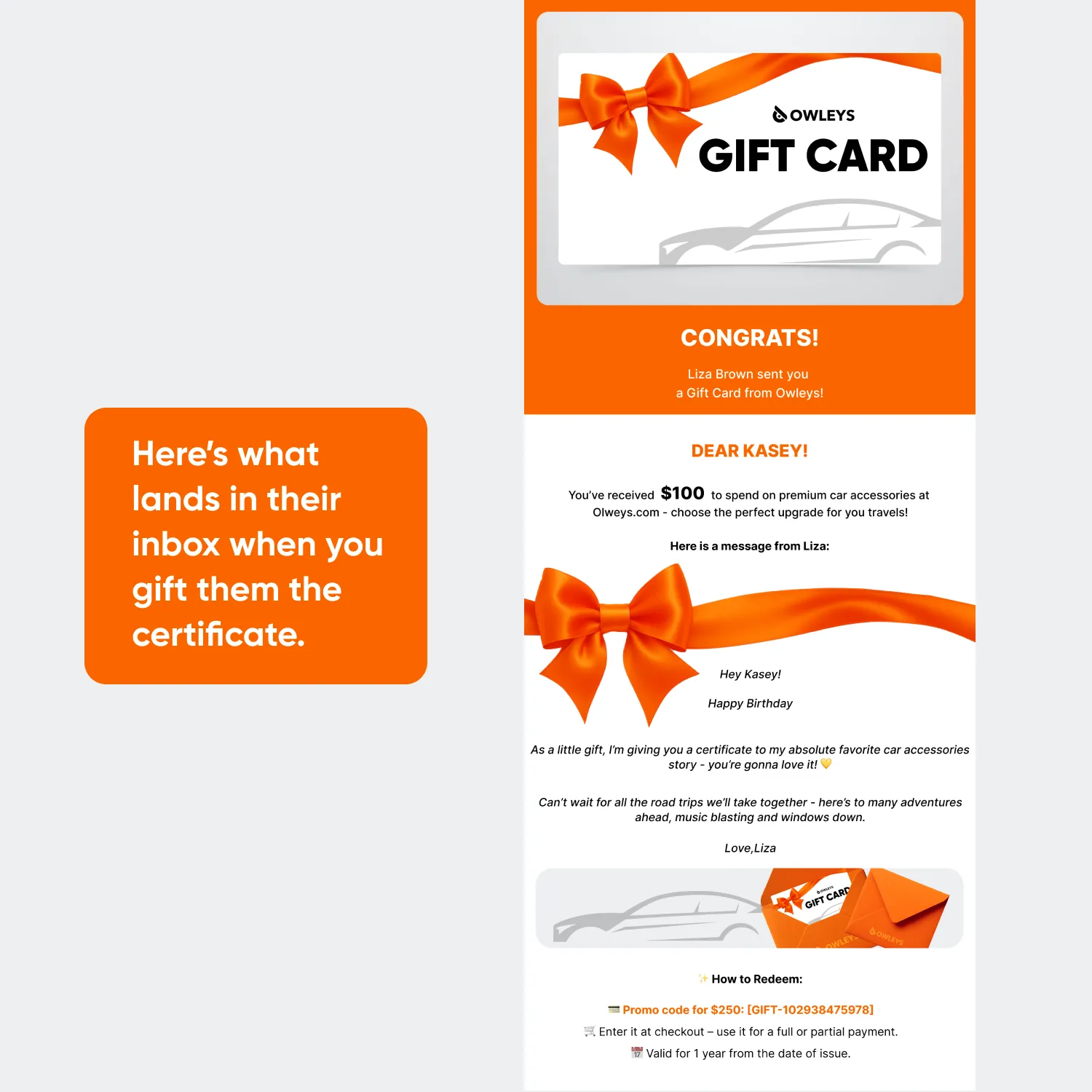 Owleys E-Gift Card – $100 - View 4