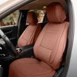 Toyota Sienna Seat Covers (2021–2025) – Front Seat Custom Fit, Premium Eco-Leather  |  Owleys - View 3