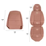 Ford Maverick Seat Covers (2022-2024) – Back Seat Custom Fit, Premium Eco-Leather  |  Owleys - View 5