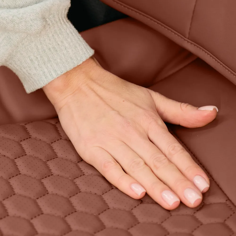 Volvo XC90 Seat Covers (2015-2025) – Back Seat Custom Fit, Premium Eco-Leather  |  Owleys - View 10