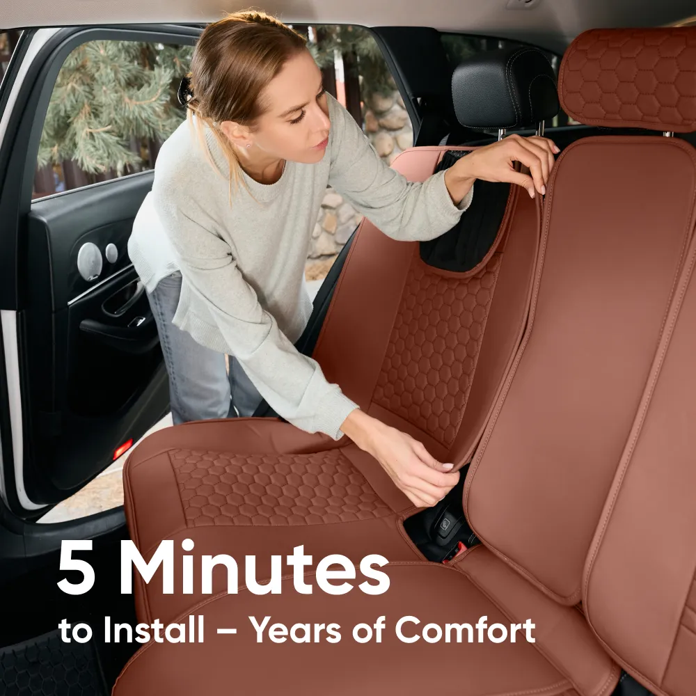 Eco-Leather Car Seat Covers  |  “Harlow” by Owleys - View 14