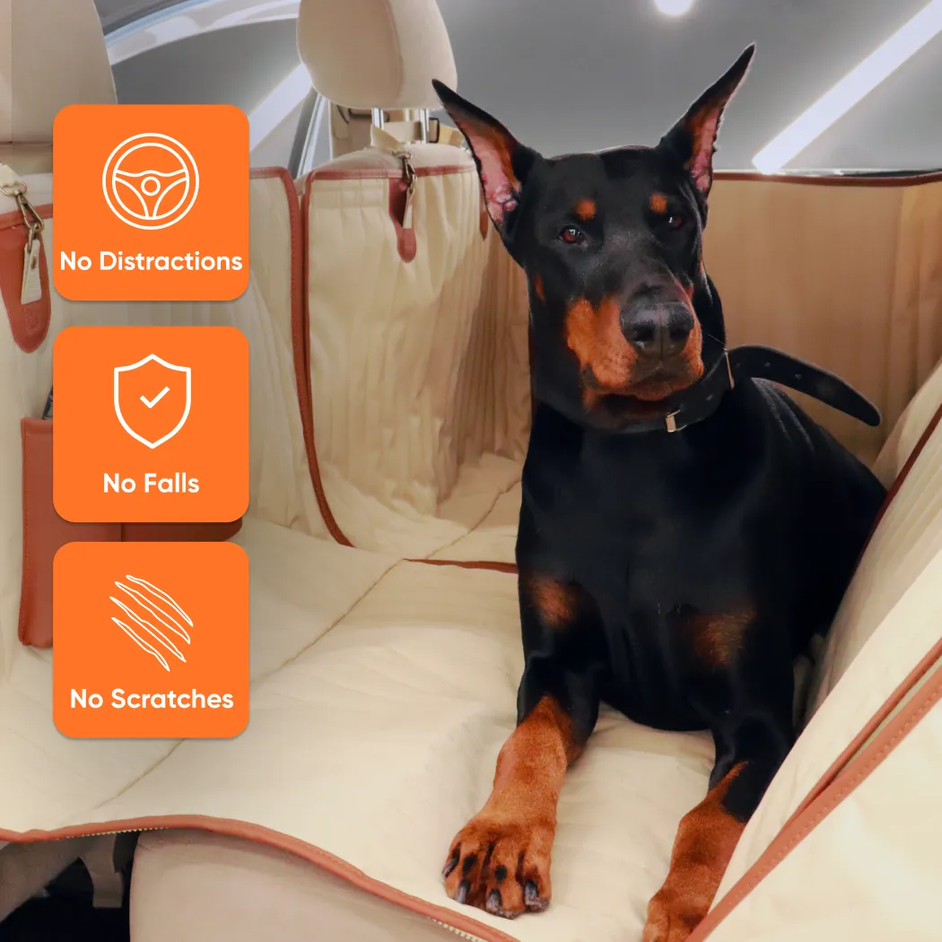 Waterproof Dog Car Hammock  |  “Travel Buddy Light” by Owleys - View 4