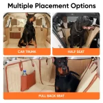 Waterproof Dog Car Hammock  |  “Travel Buddy Light” by Owleys - View 5