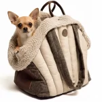Chihuahua Car Seat Carrier Bag  |  “King Woof” by Owleys - View 1