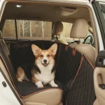 Corgi Car Seat Cover  |  “Travel Buddy” by Owleys - View 1