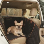 French Bulldog Car Seat Cover  |  “Travel Buddy” by Owleys - View 1