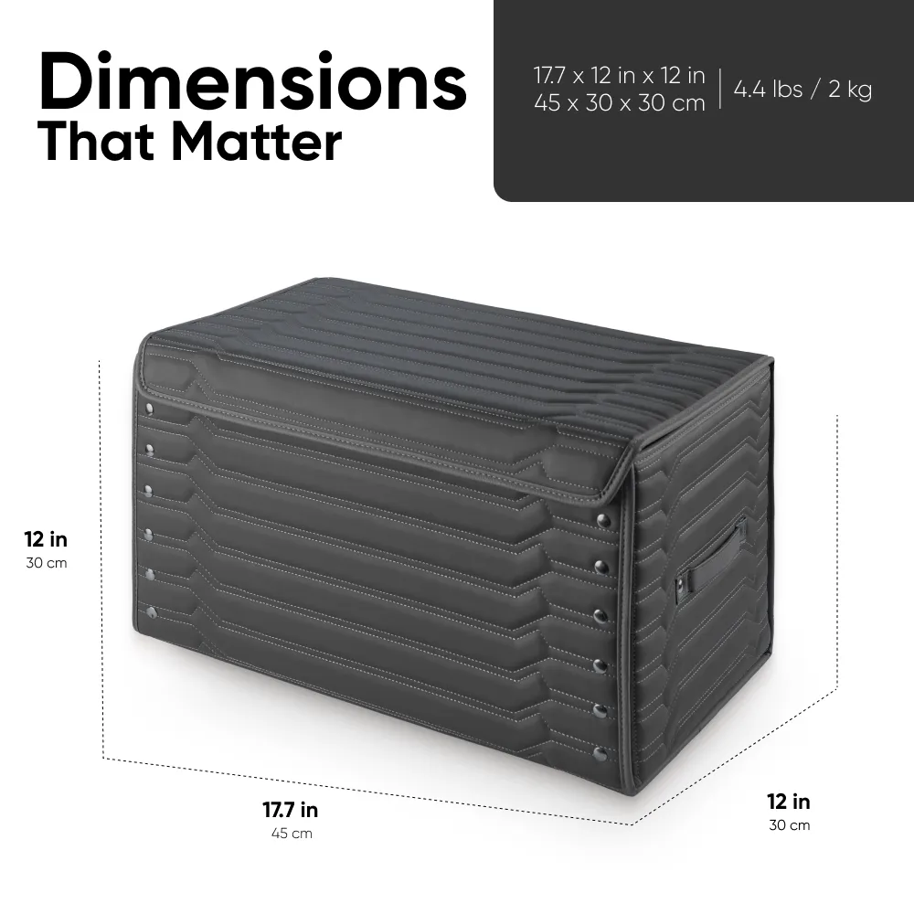 Car Trunk Organizer  |  17.7 in – “Highway” by Owleys - View 2