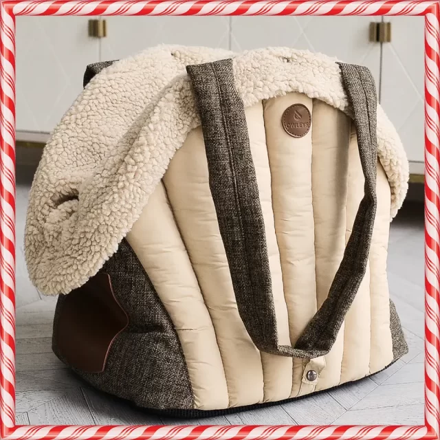 Gift for Dog Owners  |  Dog Carrier Bag by Owleys