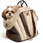 Shih Tzu Car Seat Carrier Bag  |  “King Woof” by Owleys - View 1