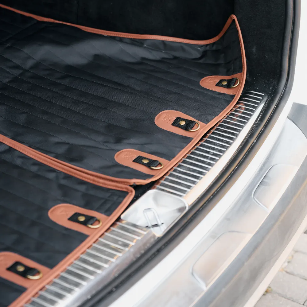 Premium Hard Bottom SUV Cargo Liner for Dogs  |  “Travel Buddy Mk. II” by Owleys - View 12