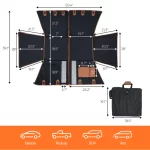 Premium Hard Bottom SUV Cargo Liner for Dogs  |  “Travel Buddy Mk. II” by Owleys - View 5
