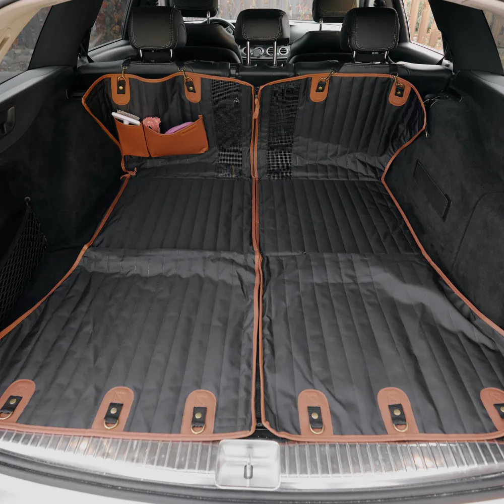 Premium Hard Bottom SUV Cargo Liner for Dogs  |  “Travel Buddy Mk. II” by Owleys - View 8
