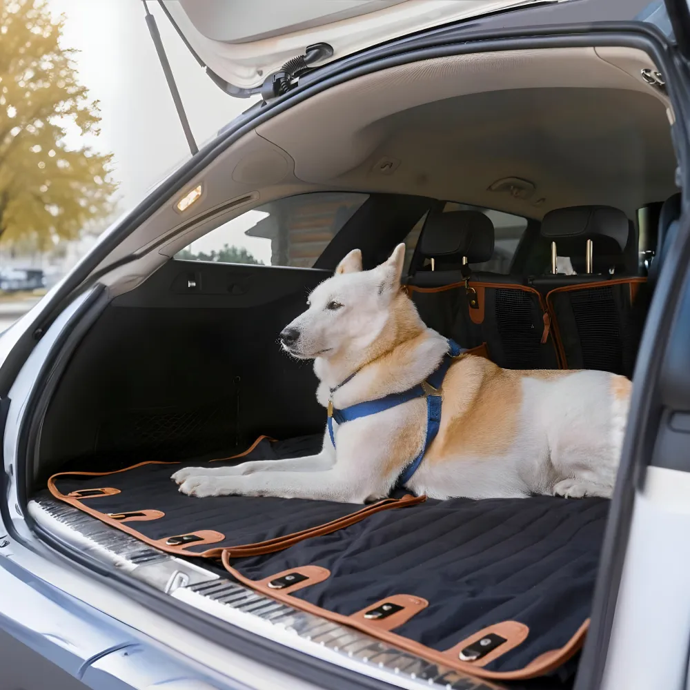Premium Hard Bottom SUV Cargo Liner for Dogs  |  “Travel Buddy Mk. II” by Owleys - View 9