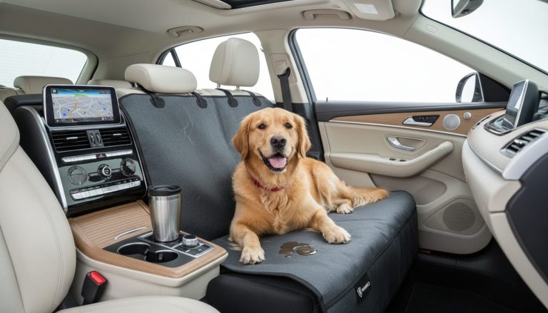 Durable Waterproof Dog Car Seat Cover, Travel Buddy by Owleys