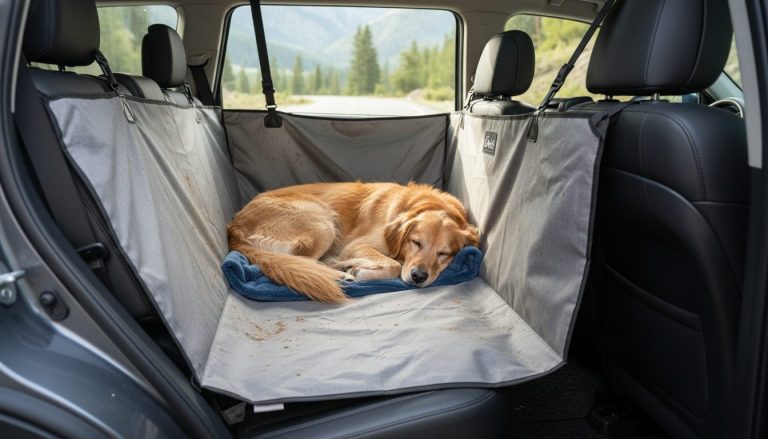 Waterproof Dog Car Hammock | Travel Buddy Light by Owleys