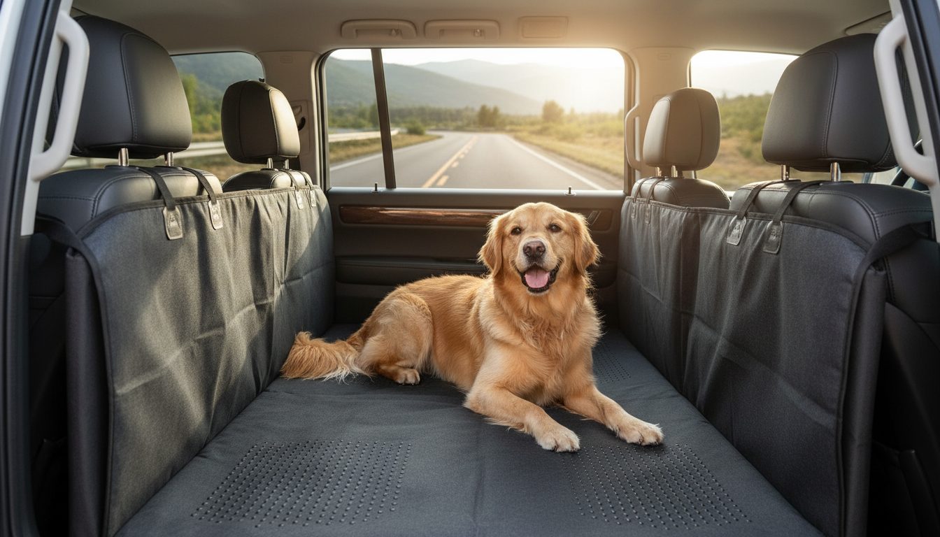 Travel Buddy Waterproof Dog Car Seat Cover