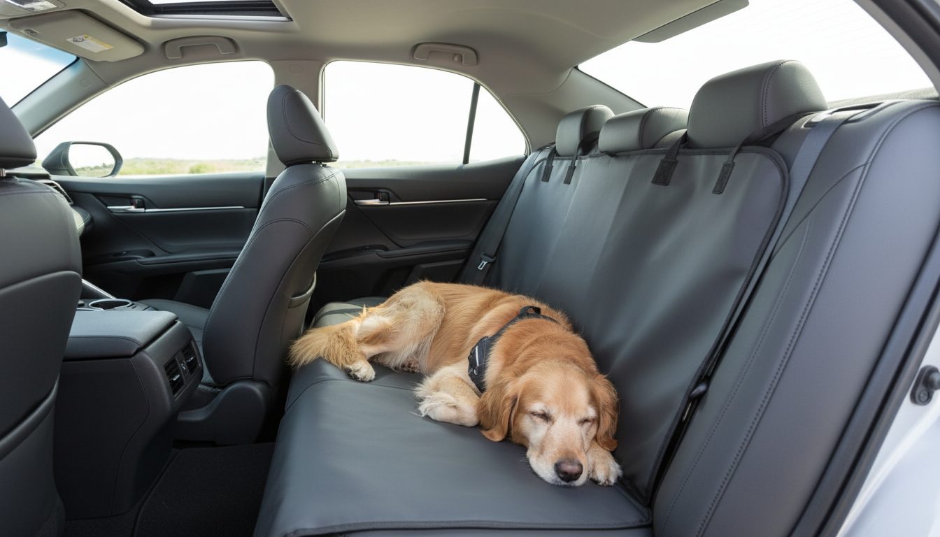 Toyota Camry Dog Seat Cover Travel Buddy by Owleys