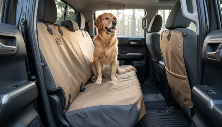 Toyota Tacoma Dog Seat Cover Travel Buddy by Owleys