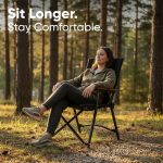 Aluminum Camp Chair with Reinforced Backrest  |  “Campforge” by Owleys - View 10