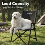 Aluminum Camp Chair with Reinforced Backrest  |  “Campforge” by Owleys - View 4