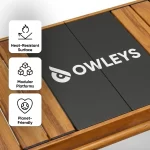 Ultra-Light Modular Aluminum Camping Table with Built-In Stove  |  “Campforge” by Owleys - View 3