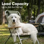 Reclining Aluminum Camp Chair for Deep Outdoor Comfort  |  “Everrest” by Owleys - View 6