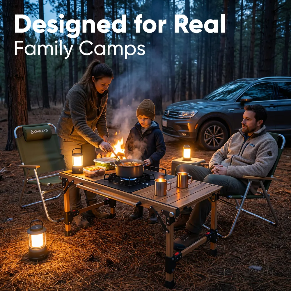 Reclining Aluminum Camp Chair for Deep Outdoor Comfort  |  “Everrest” by Owleys - View 9