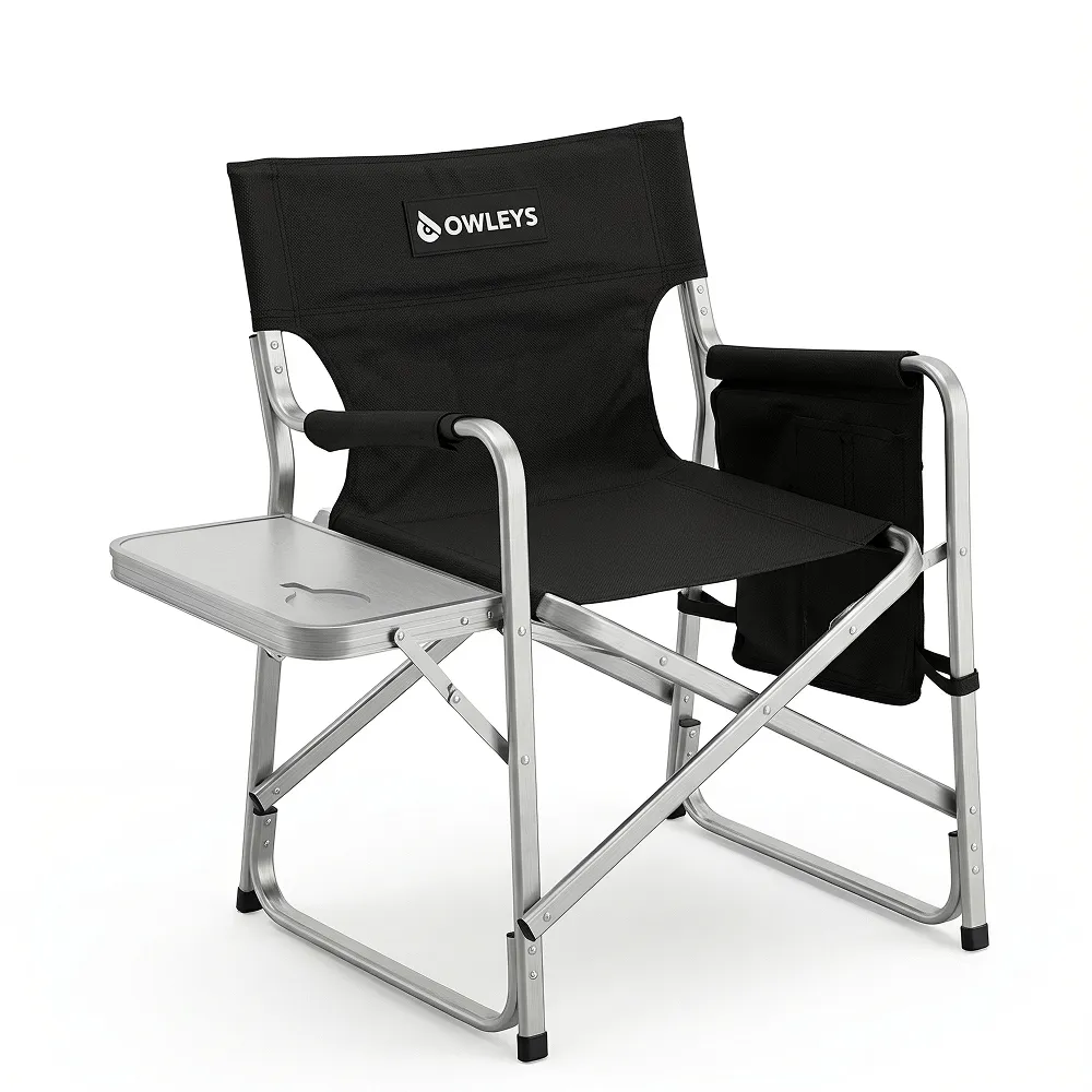Ultra-Light Aluminum Camp Chair  |  “Firedeck” by Owleys - View 12