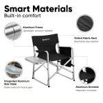 Ultra-Light Aluminum Camp Chair  |  “Firedeck” by Owleys - View 6
