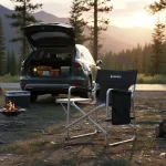 Ultra-Light Aluminum Camp Chair  |  “Firedeck” by Owleys - View 9