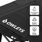 Heavy-Duty IGT Modular Camping Table with Built-In Stove & Grill  |  “Firedeck” by Owleys - View 3