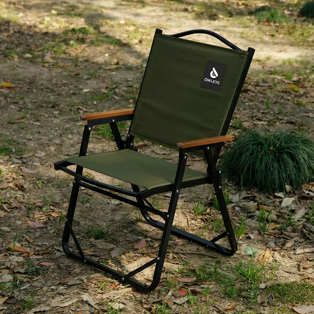 Stable Foldable Camping Chair  |  “Pitstop” by Owleys