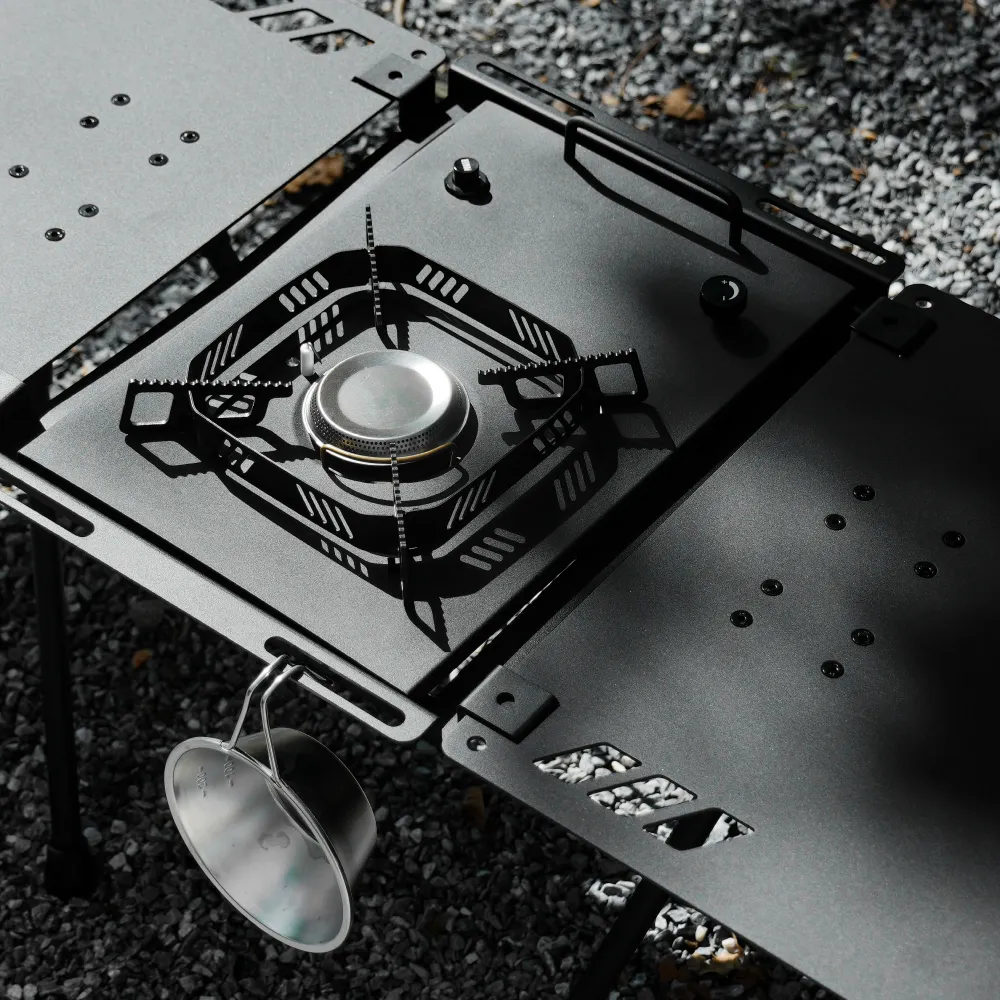 Modular Aluminum Camping Table for Outdoor Cooking  |  “Pitstop” by Owleys - View 10