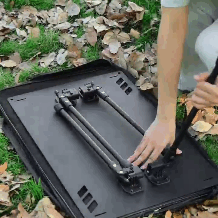 Modular Aluminum Camping Table for Outdoor Cooking  |  “Pitstop” by Owleys - View 5