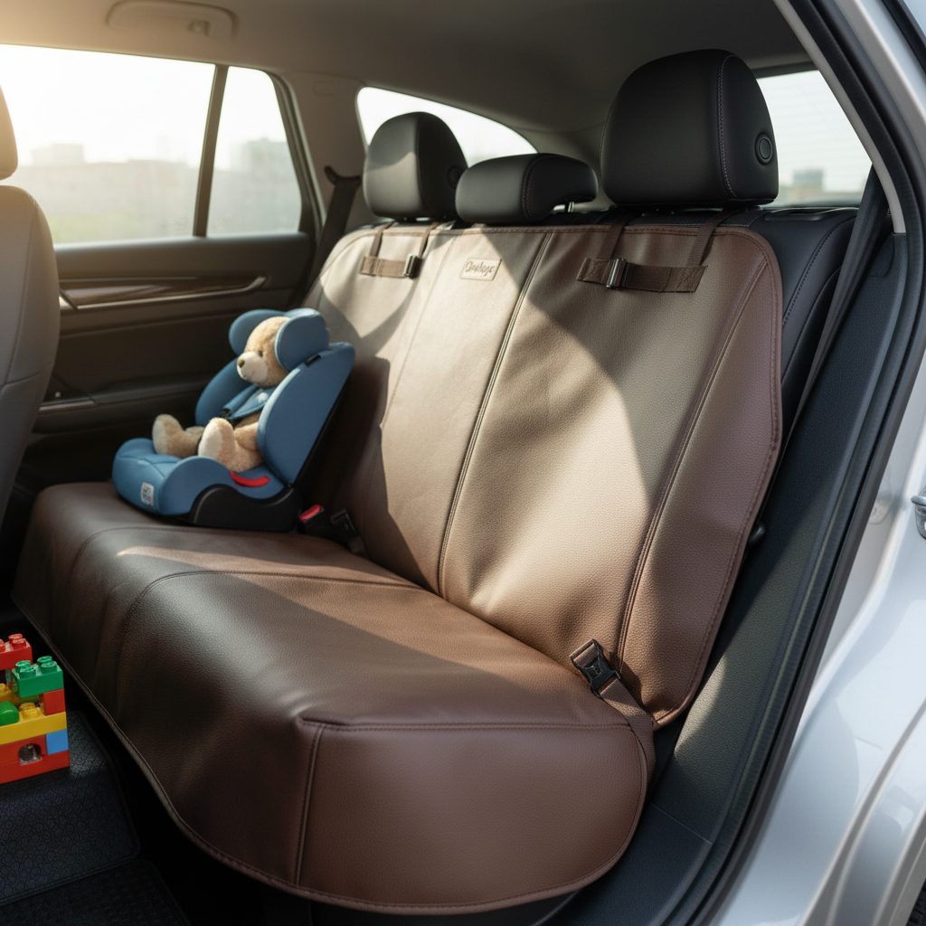 Owleys Eco Leather Car Seat Protector