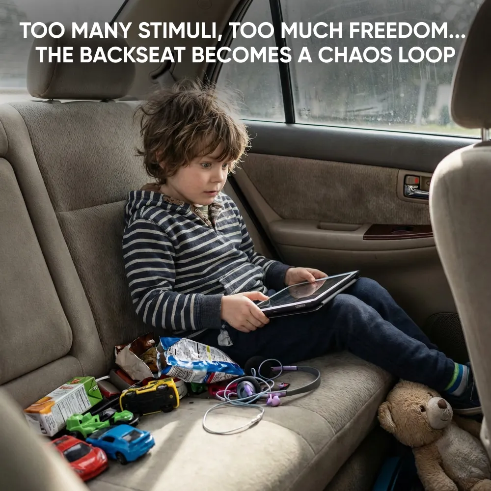 Backseat Command Center Pack for Kids  |  Owleys - View 2