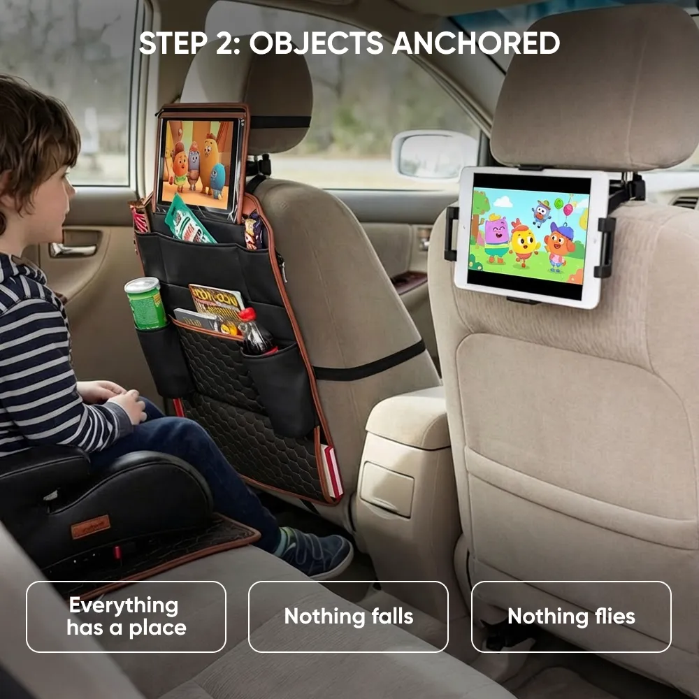 Backseat Command Center Pack for Kids  |  Owleys - View 5