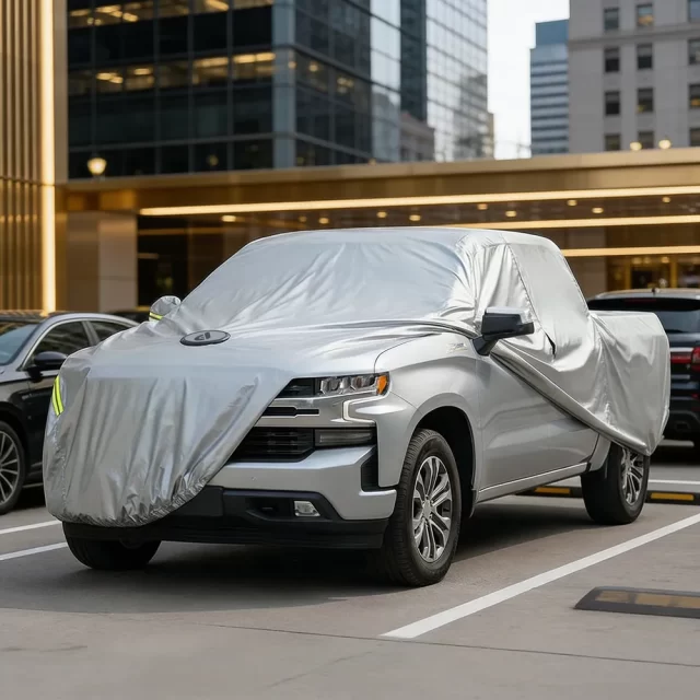 Car Cover for Chevrolet Silverado  |  “CoverT” by Owleys