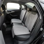 Car Seat Protector Mat  |  Gray “Hexy” by Owleys - View 13