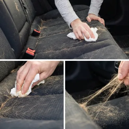 Long-Hair Dog Car Clean Pack 2 Description