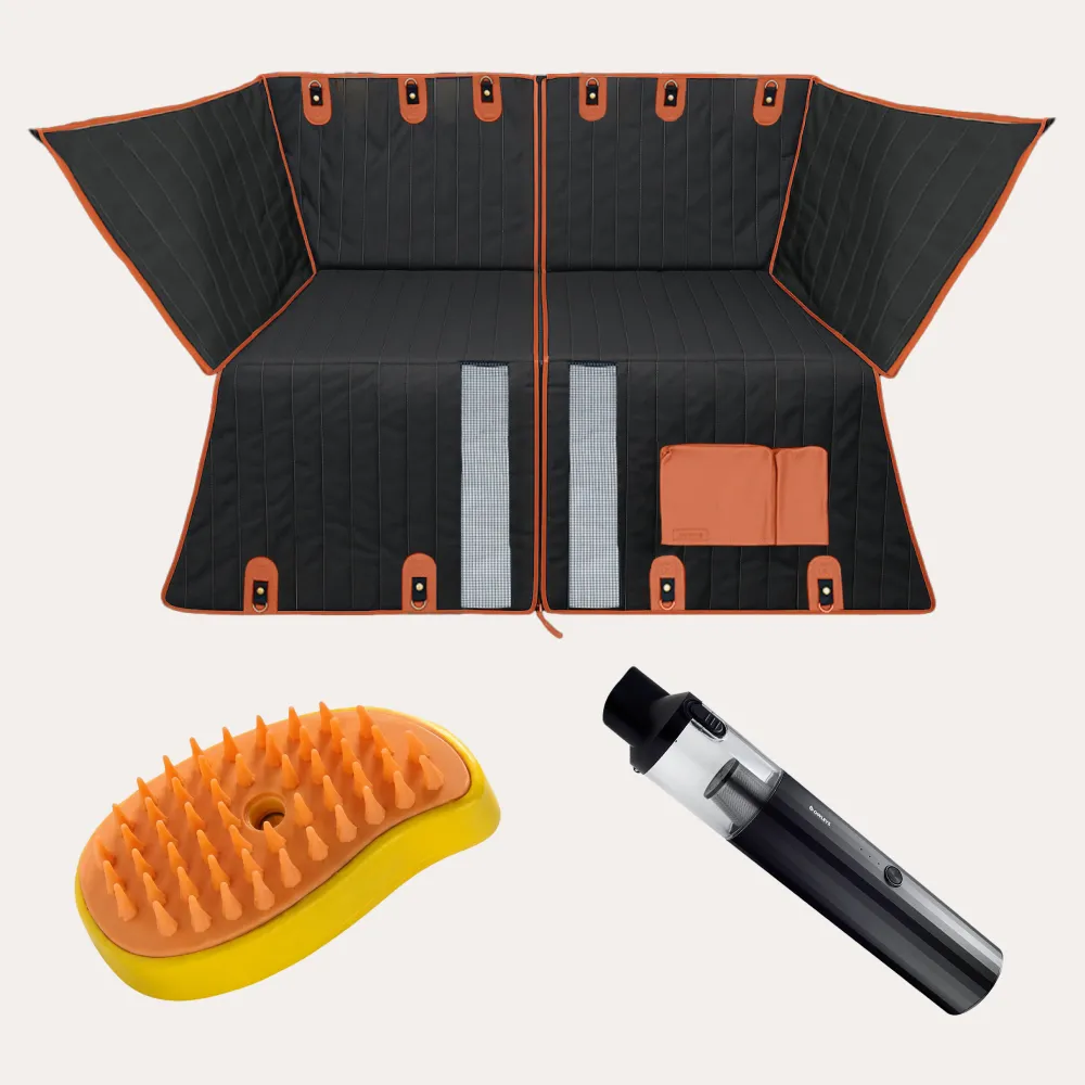 Long-Hair Dog Car Clean Pack  |  Owleys