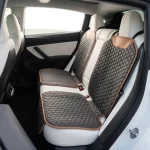 Tesla Model Y Child Seat Protector  |  “Hexy” by Owleys - View 1