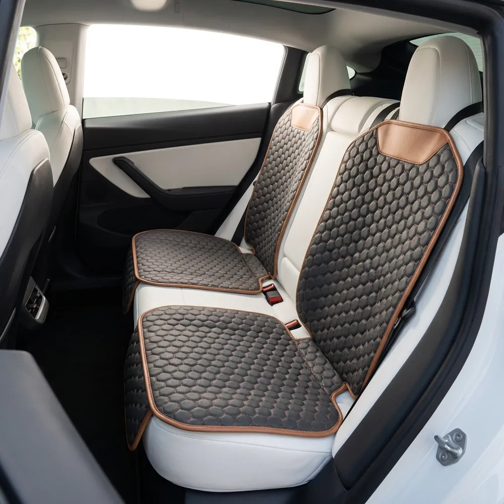 Tesla Seat Protector  |  “Hexy” by Owleys