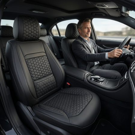 Black Car Interior Protection Pack Description