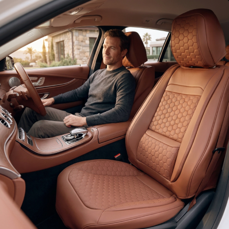 Brown Car Interior Protection Pack Description